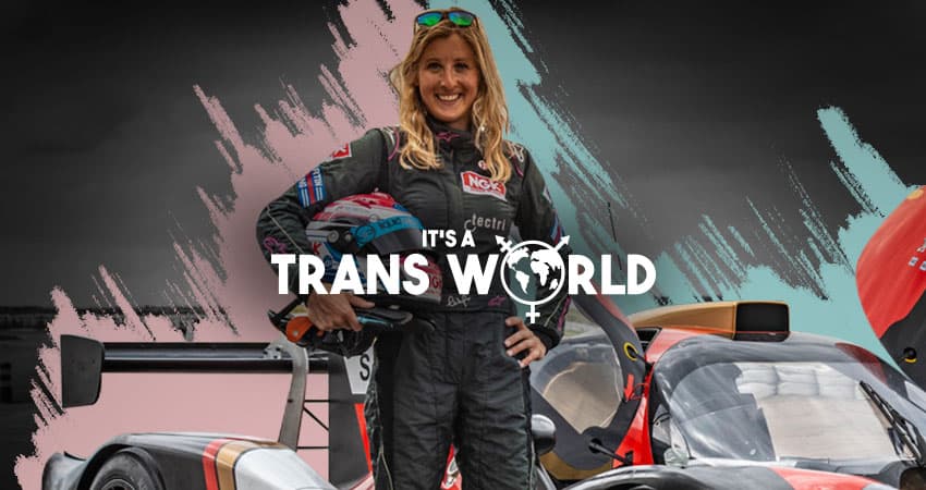 Transgender racing driver Charlie Martin talks overcoming adversity and breaking down barriers